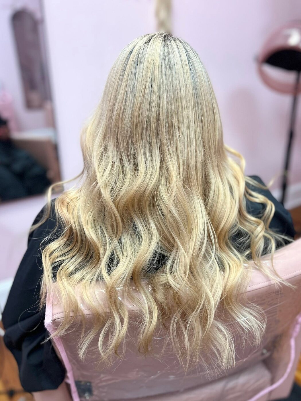 Sleek finished blowout by Kylie